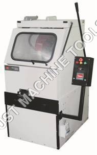 Abrasive Cutting Machine - Stainless Steel & Mild Steel, 120-440 Volt Electric | Industrial & Laboratory Use, Elegant White Design