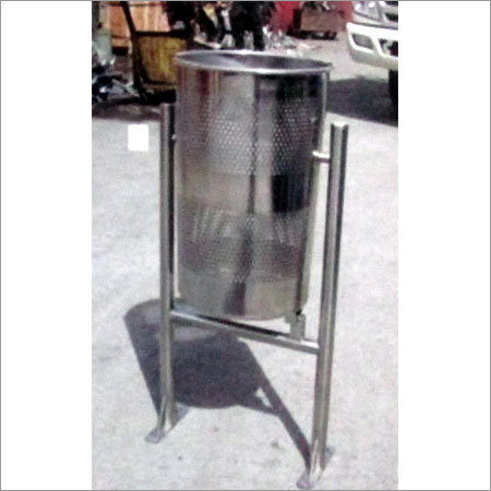 स्टेनलेस स्टील बिन