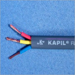 तीन कोर फ्लैट केबल