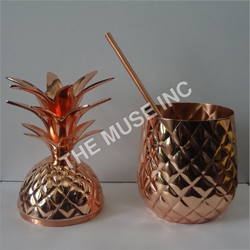 Copper Pineapple Mug