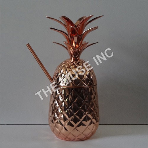 Copper Pineapple Cups