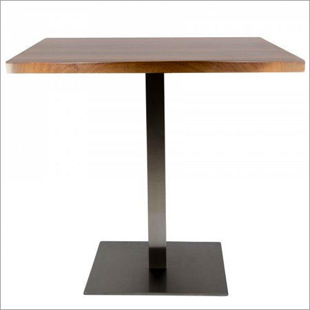 लकड़ी का कैफे टेबल