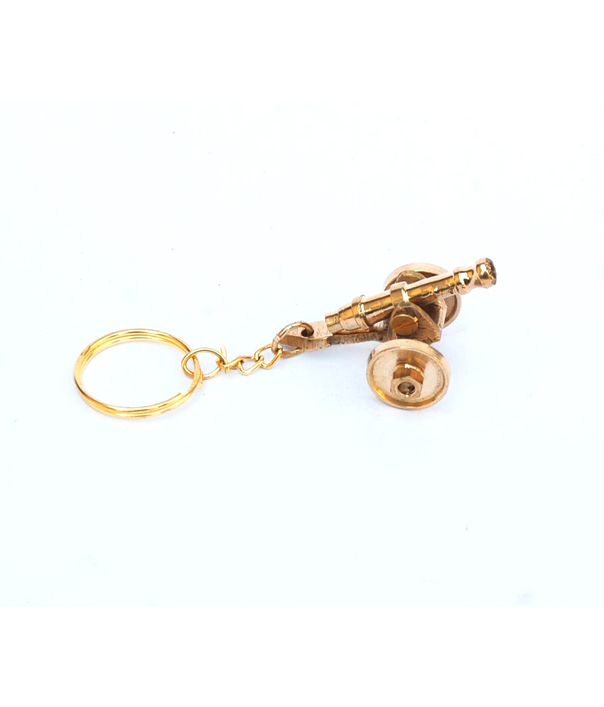 Brass Cannon Key Chain Handicraft