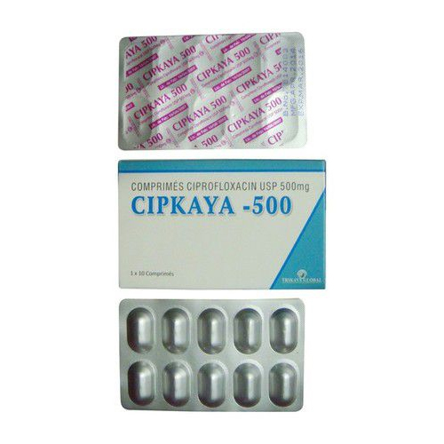 सिप्रोफ्लोक्सासिन 500 एमजी टैबलेट