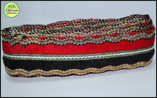 Fancy Designer Laces - Using Premium Quality Fabric, 1000 Meter Minimum Order Quantity, Custom Packaging Available | Ideal for Sarees, Dresses, Salwar Kameez, Kids Wear, and Handicrafts