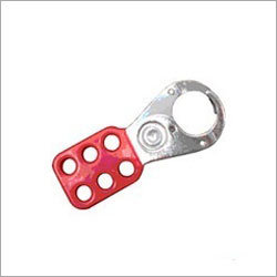Lockout Hasps - Plastic Material, Red Color | Rust Proof, Chemical Resistant, High Strength, Easy To Use For Industrial Safety Applications