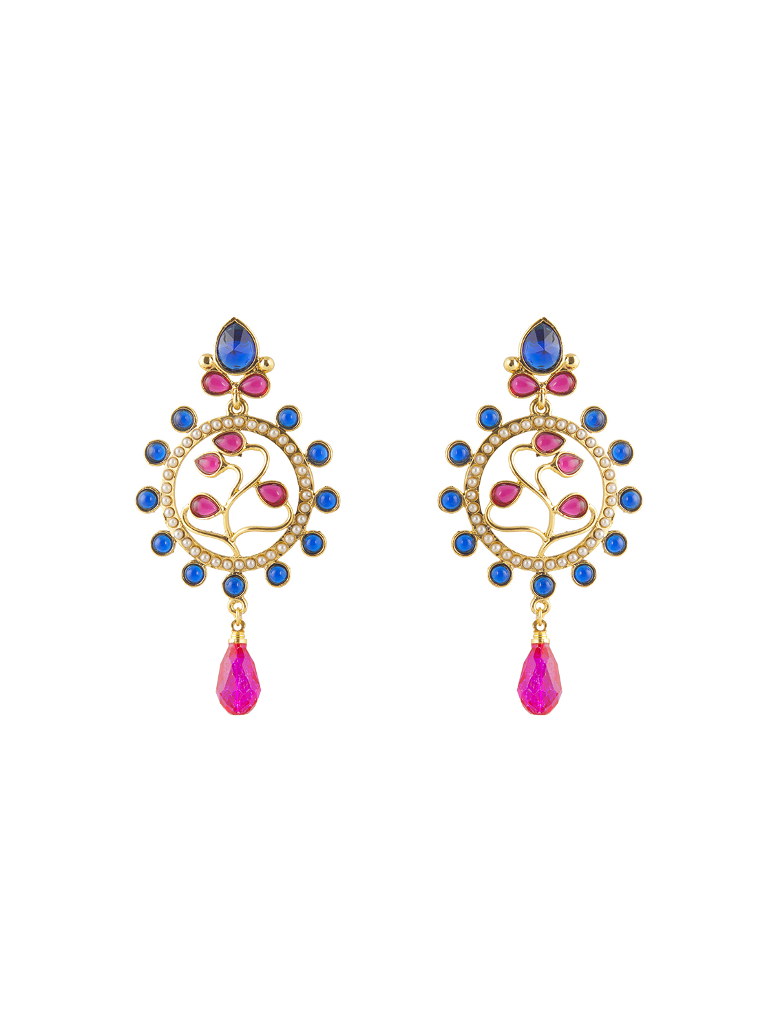 Antique Fashion Brass Earring