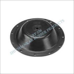Rubber Diaphragm - Natural Rubber, Round Style, Silver Color, 14 lb Weight | Durable and Flexible Performance