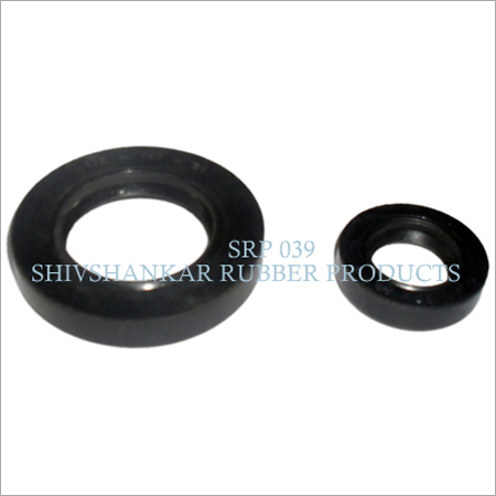 Rubber Seals - Round Shape, Black Rubber Material | Machinery Use, Durable and Reliable Performance