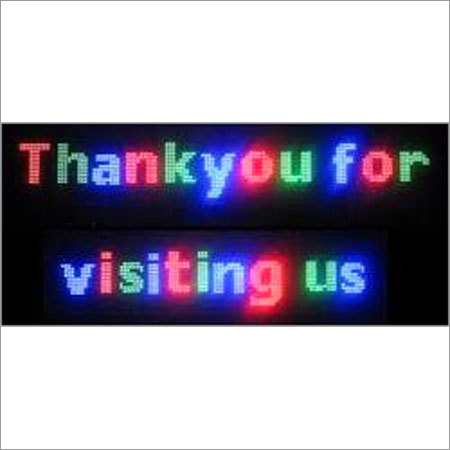 Scrolling LED Display Board