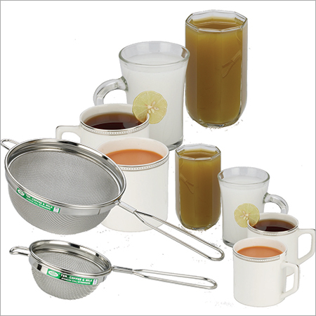 मेटल वायर हैंडल स्ट्रेनर