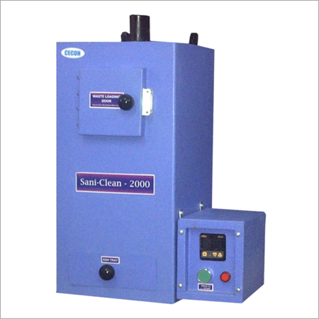 माइल्ड स्टील सेनेटरी नैपकिन डिस्पोजल इंसीनरेटर