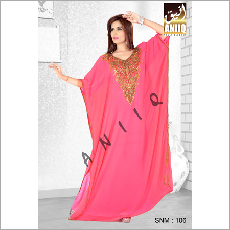 Modern Pink Kaftan