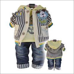 White 7 Black Baby Suits