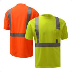 Safety T Shirts Collar Type: O-Neck