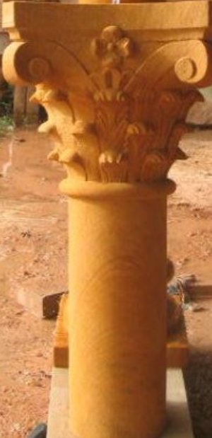 Yellow Stone Pillar