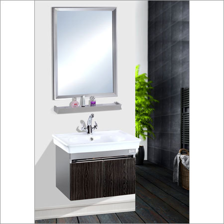 दीवार पर लगे बाथरूम वैनिटी