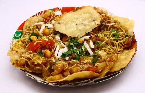 पापड़ी चाट स्टॉल