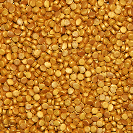 औद्योगिक सुनहरे रंग मास्टरबैच