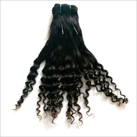 ब्लैक रेमी कर्ली हाफ