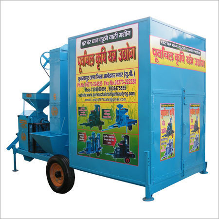 Semi-automatic Rice Polisher Machine