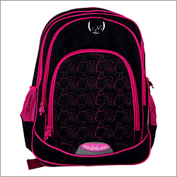 Black Pink Luggage Backpacks