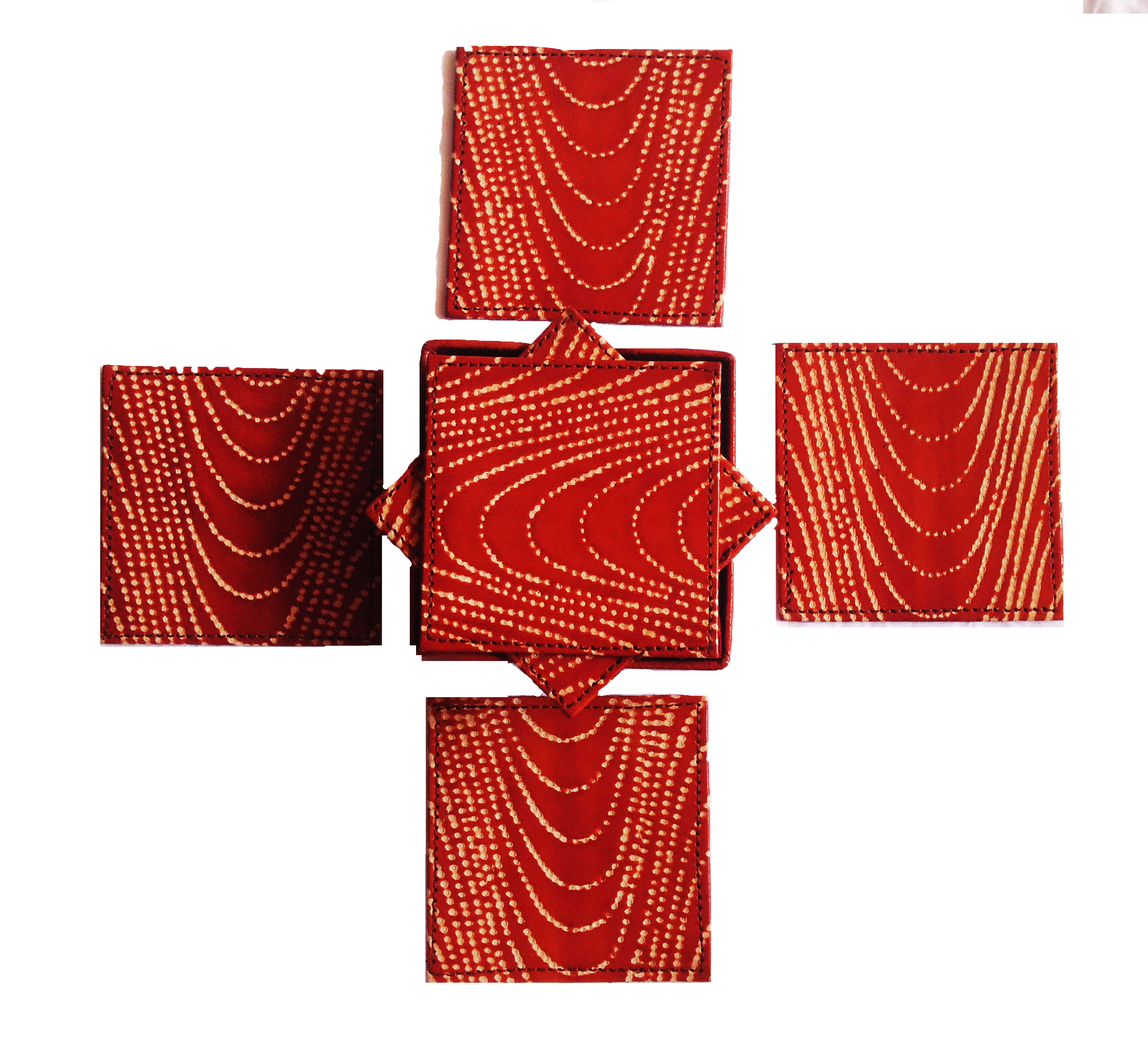 Square Leather Coaster