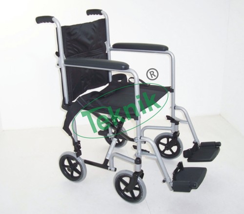 Wheelchair Economy Model - E.R.W. Tubes 22.22 mm, 24" Rear Wheels, Cushion Seat & Back| Folding Design, Custom Color Options