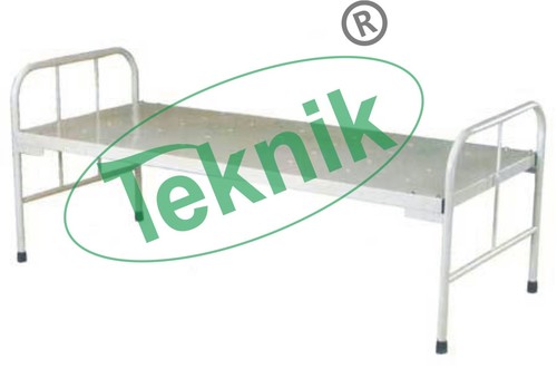 Hospital Plain Bed - Color: White
