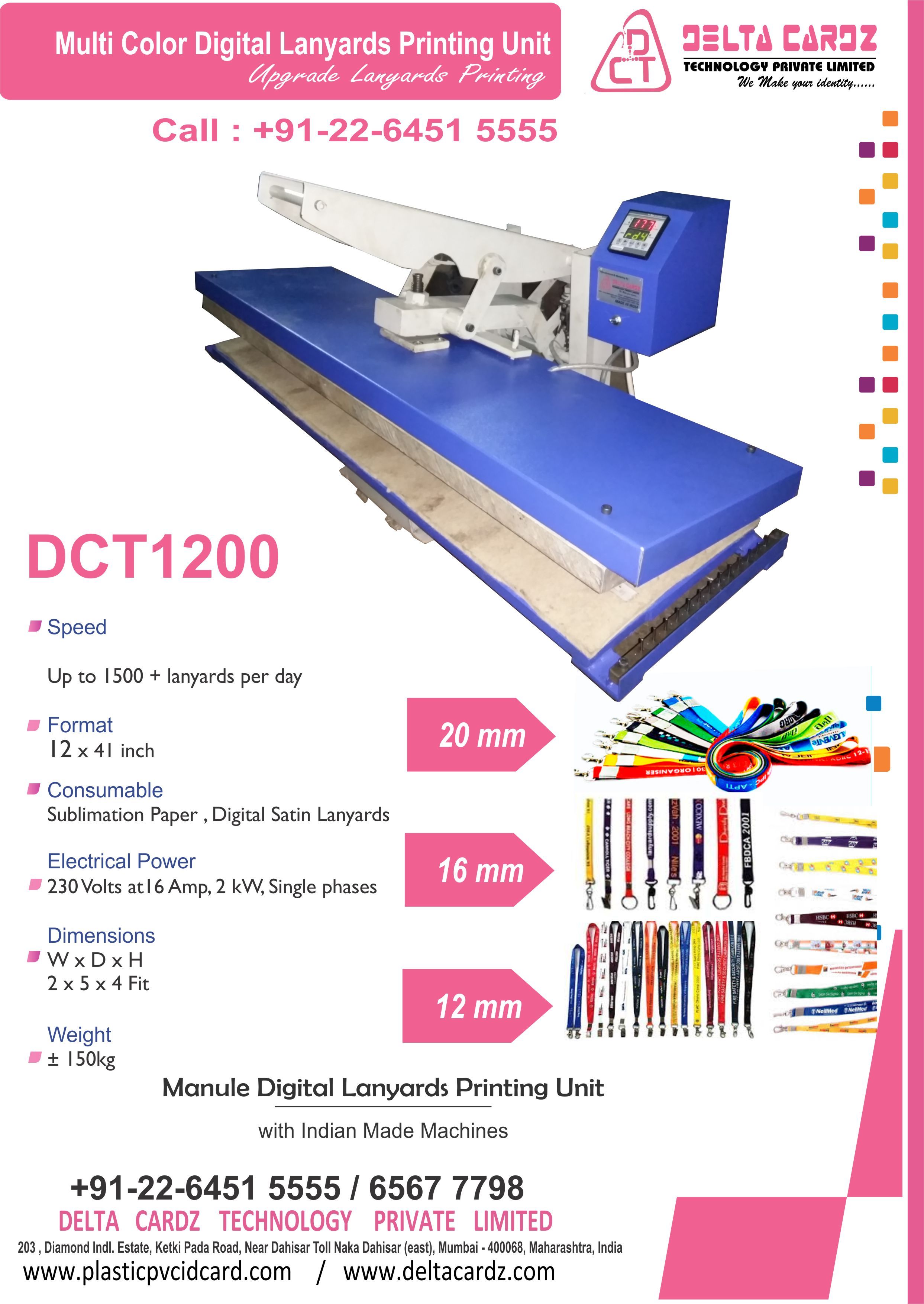 Digital Lanyards Printing Machine