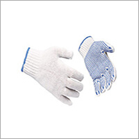 Dotted Cotton Hand Gloves