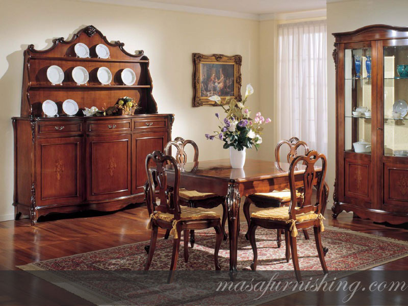 Italian Dining Table Set 