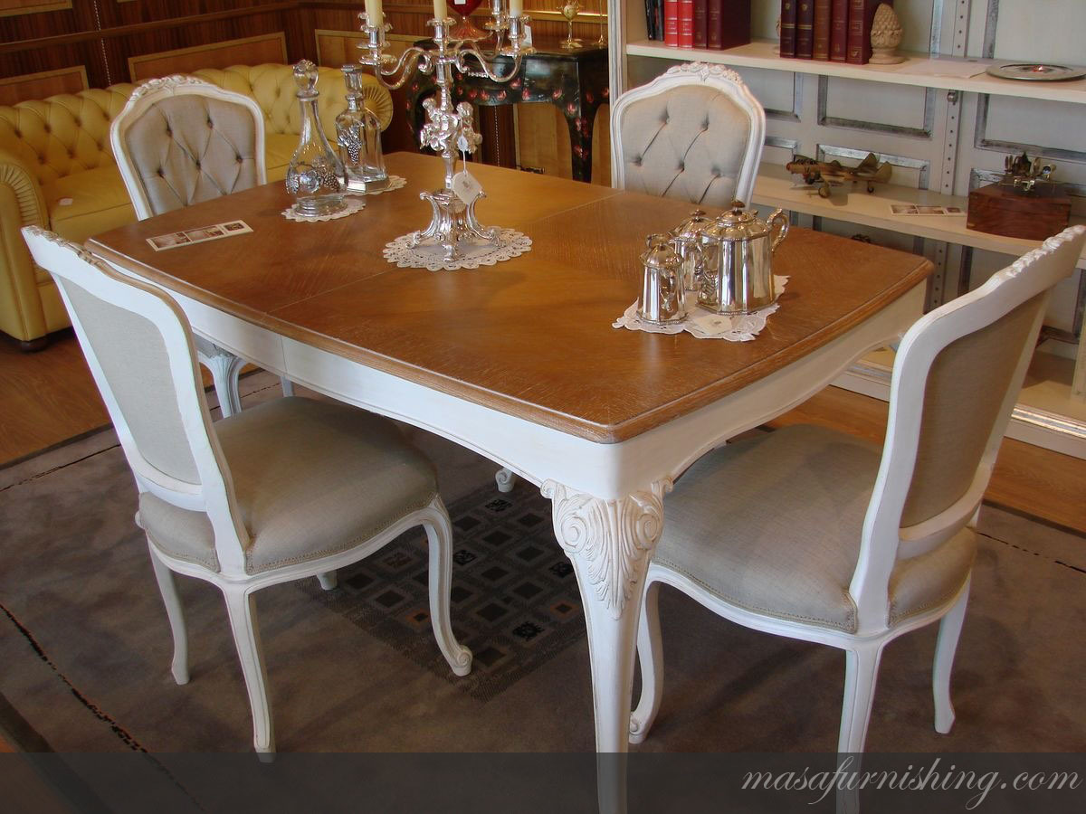Italian Dining Table Set 