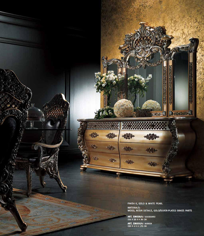 Italian Dining Table Set 