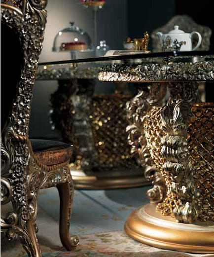 Italian Dining Table Set 