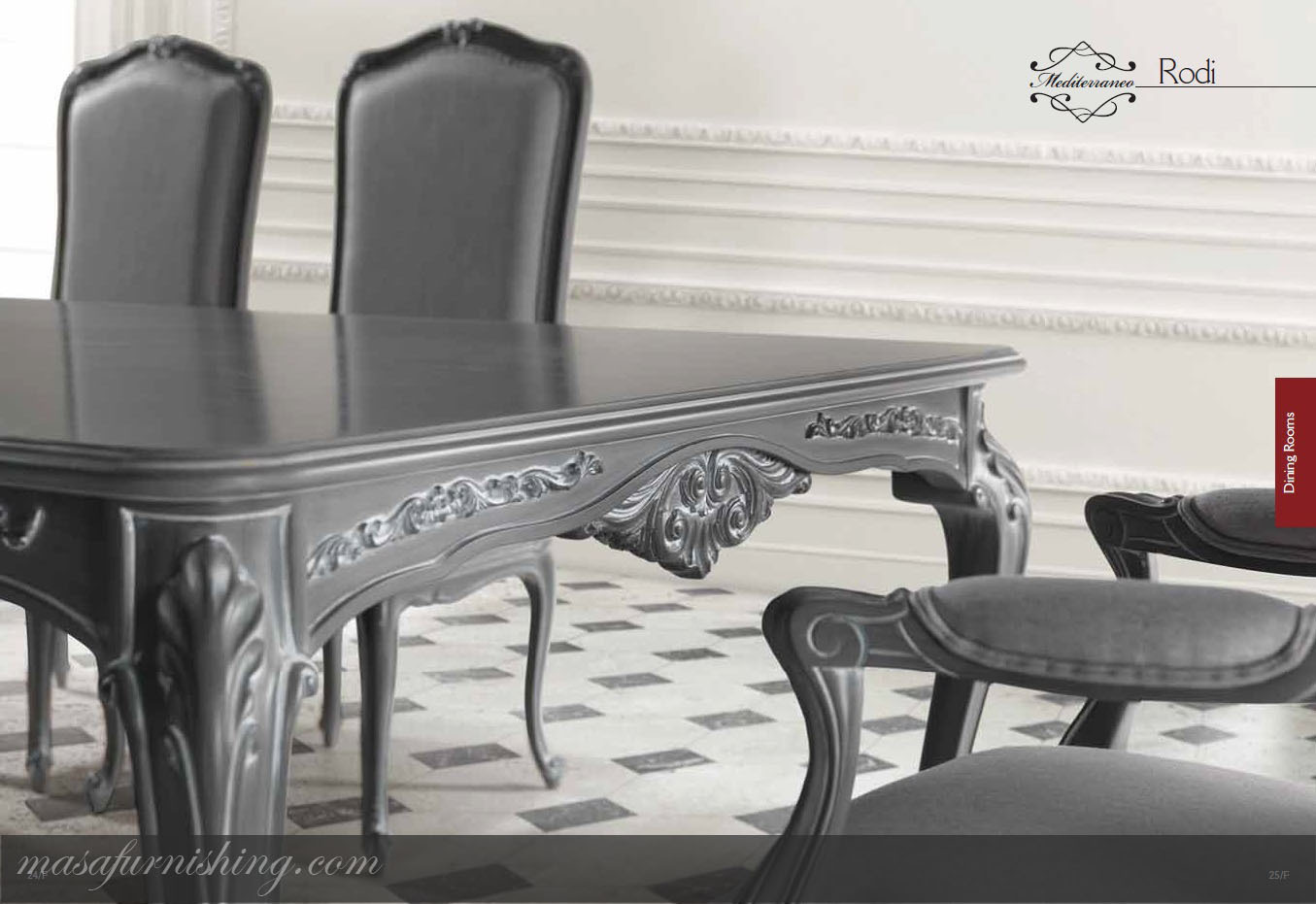 Italian Dining Table Set 
