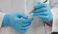 नाइट्राइल पाउडर-फ्री 4.5 मिल विस्तारित कफ