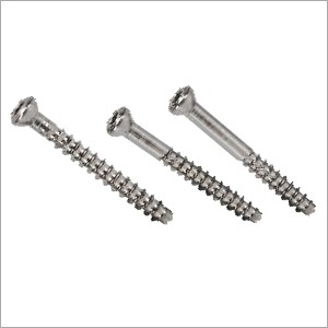 Cancellous Cannulated Screws 6.5Mm - Steel, 6.5Mm Diameter, Silver Color | Designed for Ankle, Backbone, Elbow, Foot, Hands, Hips, Knee, Legs, Neck, Shoulders, Waist