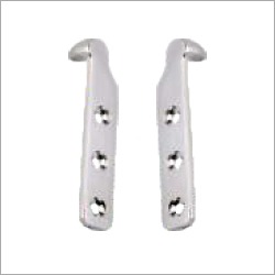 मेन्डिबल एंगल्स के लिए सिल्वर टीएमजे कॉन्डल प्लेट्स