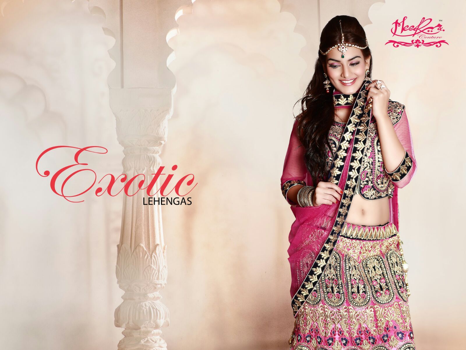 Heavy Fancy Designer Lehngas