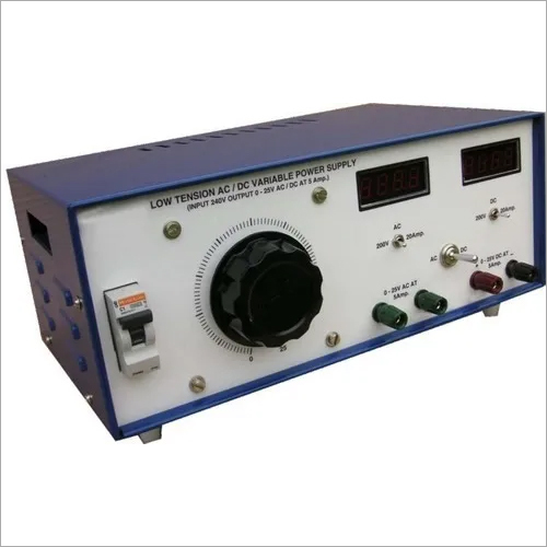 ब्लू एंड व्हाइट लो टेंशन एसी/डीसी वेरिएबल पावर सप्लाई
