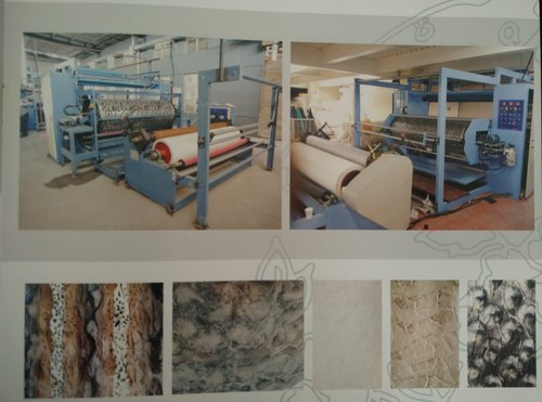 All Kinds Of Pv Velvets Flower Brushing&Embossing Machine