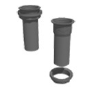 Hydroponics Trough System - Steel Base, Metal Cover, Film Length 5-6cm, Film Thickness 2.3m | Small Greenhouse Design