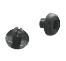 Hydroponics Trough System - Plastic, 10-20mm Dimensions, Black Color | Push-in Fasteners for Secure Hydroponic Grow Tray Support, RoHS Compliant