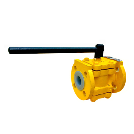 PTFE लाइन वाली प्लग वाल्व