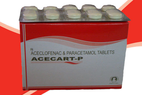 Aceclofenac 100Mg  Paracetamol 500Mg Tablets - Storage Instructions: Keep In A Cool & Dry Place