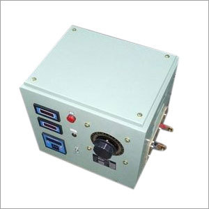 Small Rectifier - Corrosion Proof Steel Material, Compact Size, Light Grey Color | Features LED Light, Ammeter & Voltmeter Display, Protects Electronics from Voltage Fluctuations