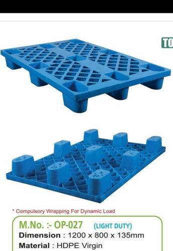 Blue Plastic Pallets For Exports