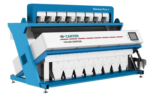 Rice Color Sorter - 7.1 kW Power, 2329x1519x1890 mm Dimensions | High Strength, >99.98% Accuracy, Low Power Consumption, 64-80 Channels