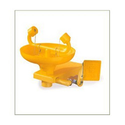 Wall Mounted Eyewash - Color: Yellow